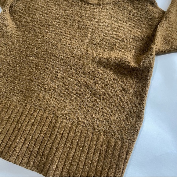 Vintage Aesthetic Cozy Brown Knit Zara Knit Oversized Sweater (Size Small - Picture 10 of 12